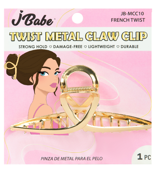 Twist Metal Claw Clip - French Twist