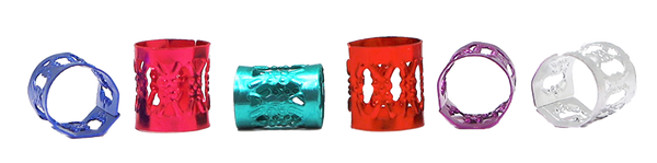 JBabe Hair Ring Cuffs - Multicolor
