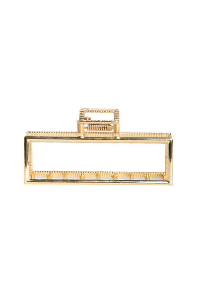 Rectangle Metal Claw Clip - Rectangle