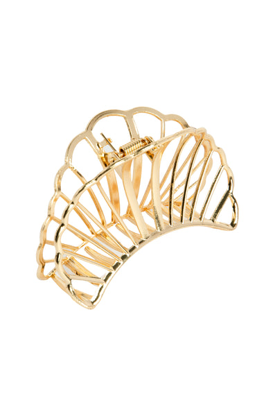 Shell Metal Claw Clip - Shell
