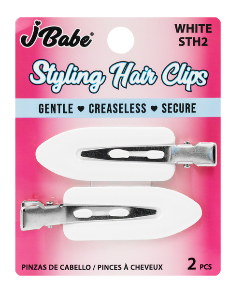 Styling Hair Clip - White