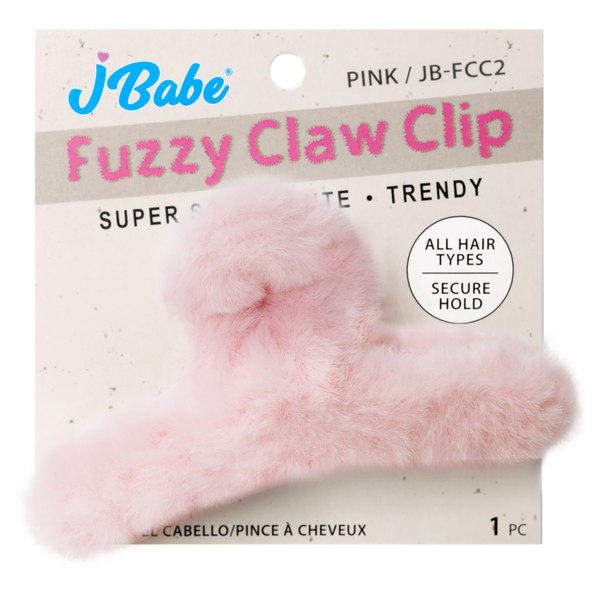 Fuzzy Claw Clips