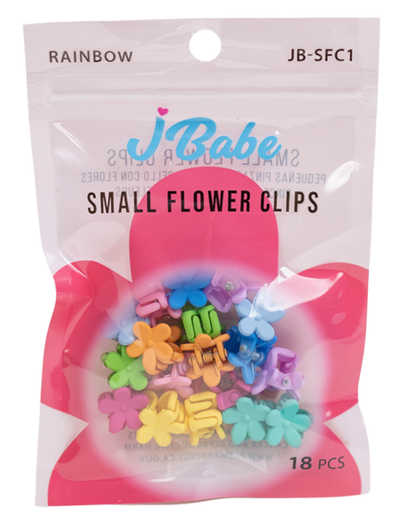 Small Flower Clips
