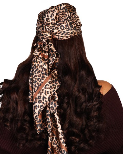 Cheetah Hair Scarf