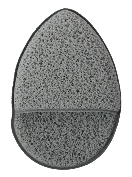 Facial Cleansing Sponge - Charcoal Grey