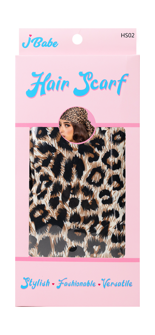 Cheetah Hair Scarf