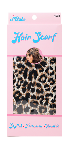 Cheetah Hair Scarf