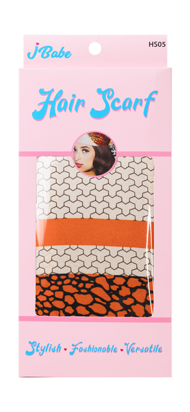 Multi-Pattern Hair Scarf