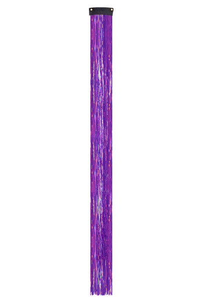 Clip-In Tinsel Hair Extension - Vibin' Violet