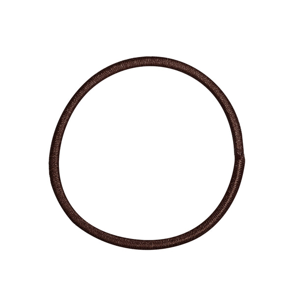 Hair Elastic Bands - Brown