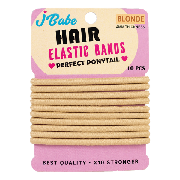 Hair Elastic Bands - Blonde