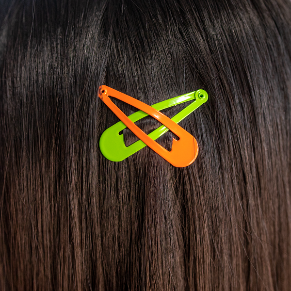 Snap Hair Clips - Multi-Color
