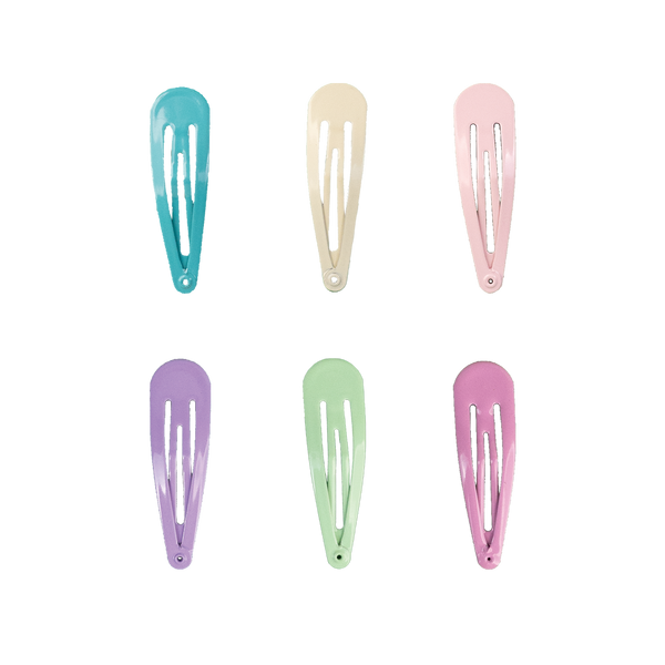 Snap Hair Clips - Multi-Color