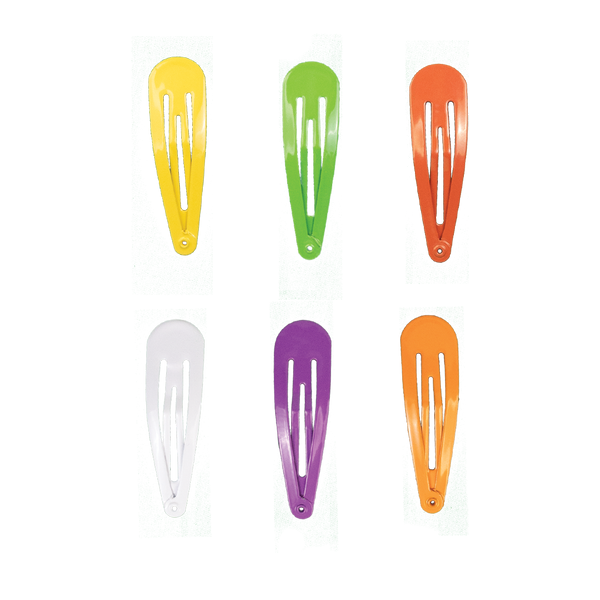 Snap Hair Clips - Multi-Color