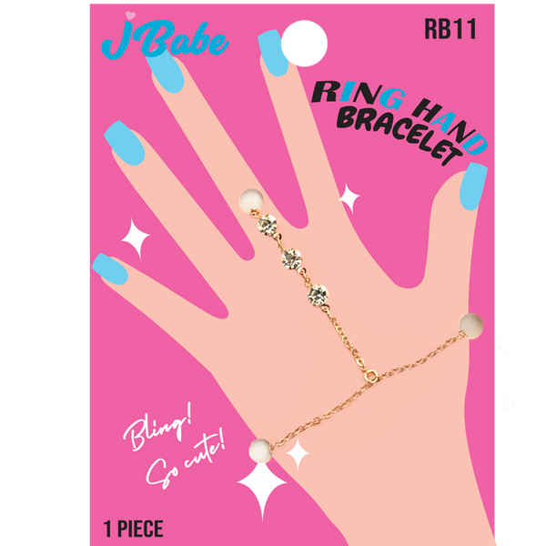 Ring Hand Bracelet - Diamond Queen