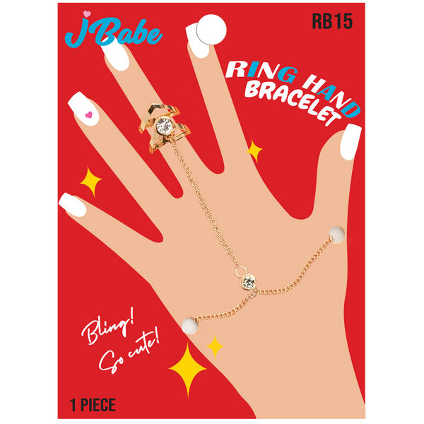 Ring Hand Bracelet - Ring Bling