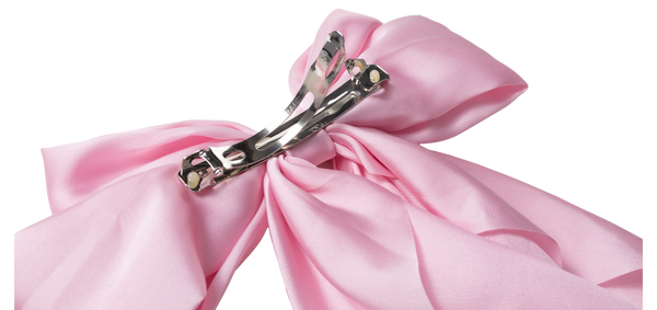 Everyday Bow Clip - Pink