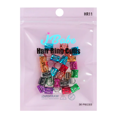 JBabe Hair Ring Cuffs - Multicolor