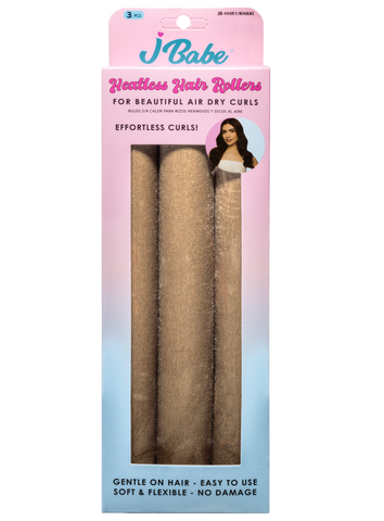 Heatless Hair Rollers - Khaki