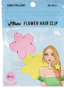 2 pc Flower Hair Clips