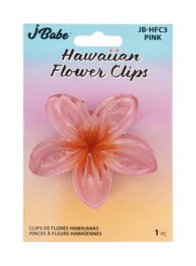 Hawaiian Flower Clip - Pink