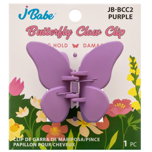 Butterfly Claw Clip - Purple