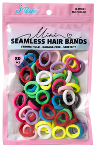 Seamless Hair Bands - 80 PCS