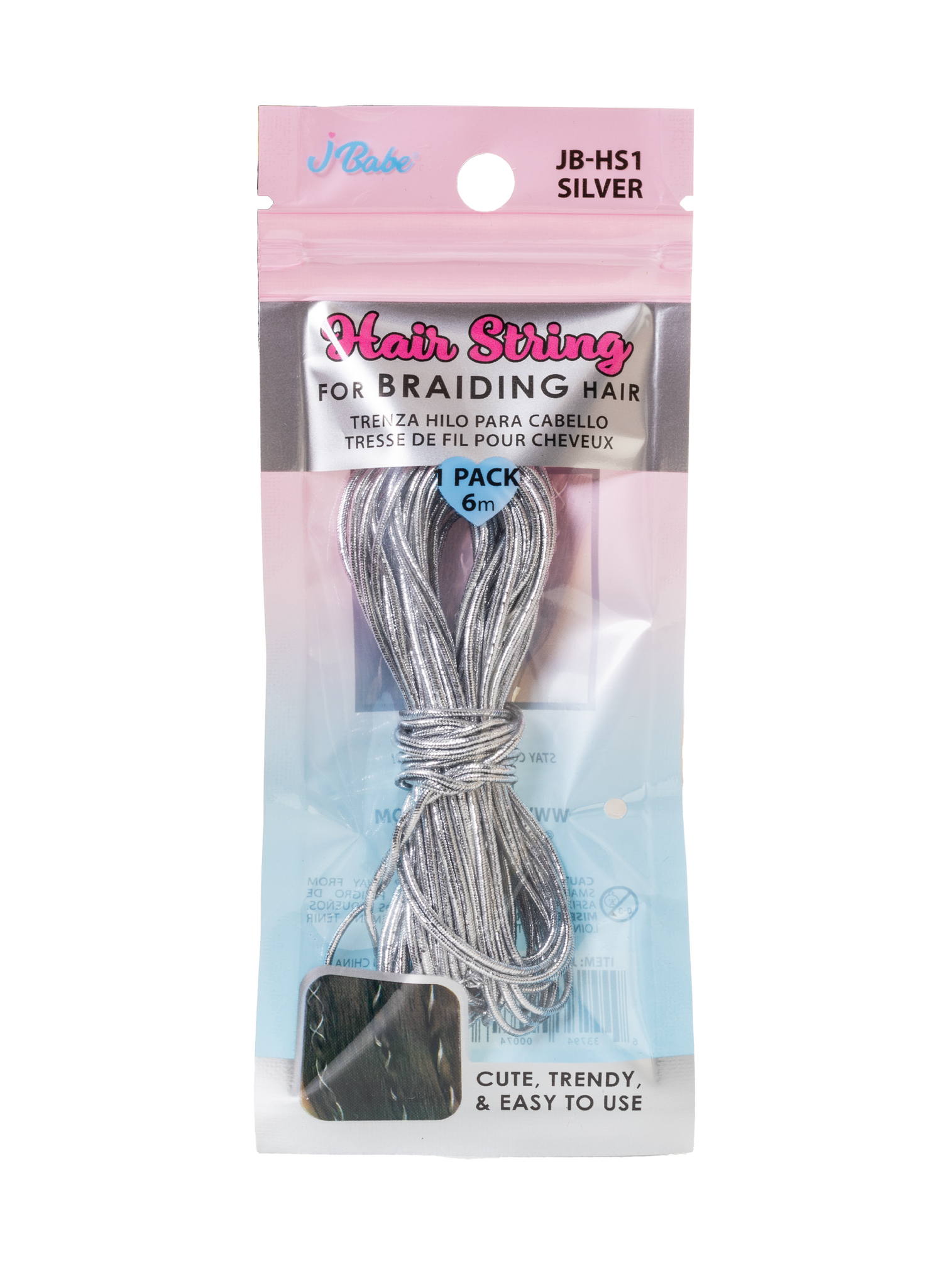 Hair String - Silver