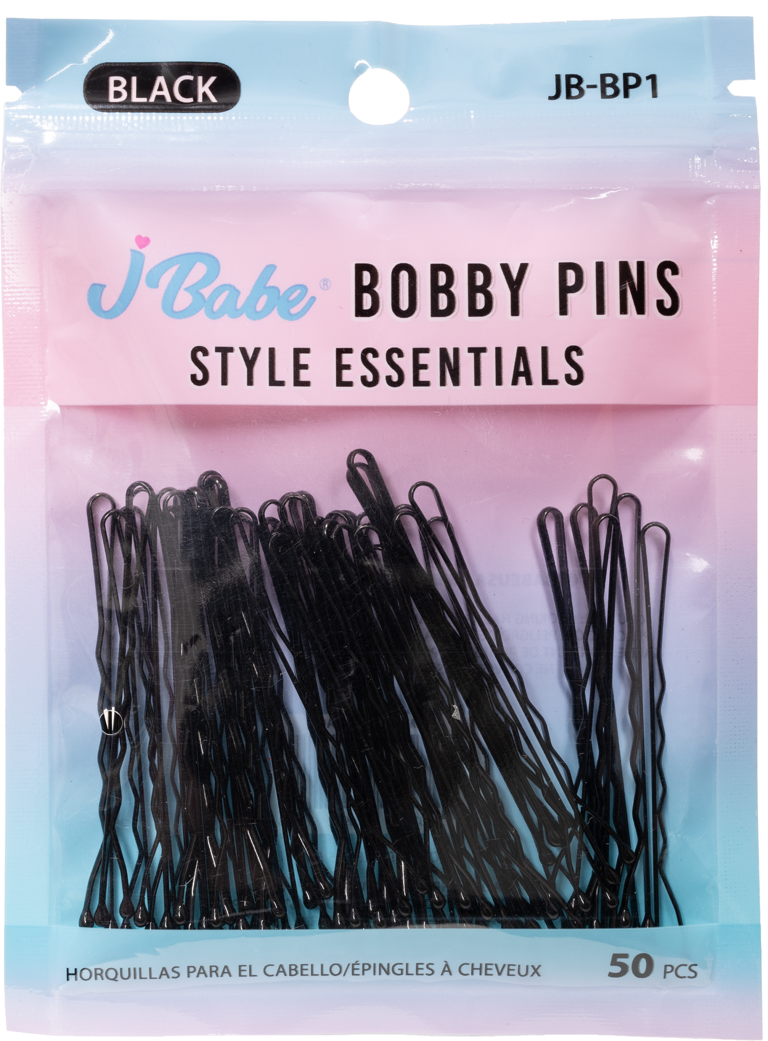 Bobby Pins - Black 50PCS