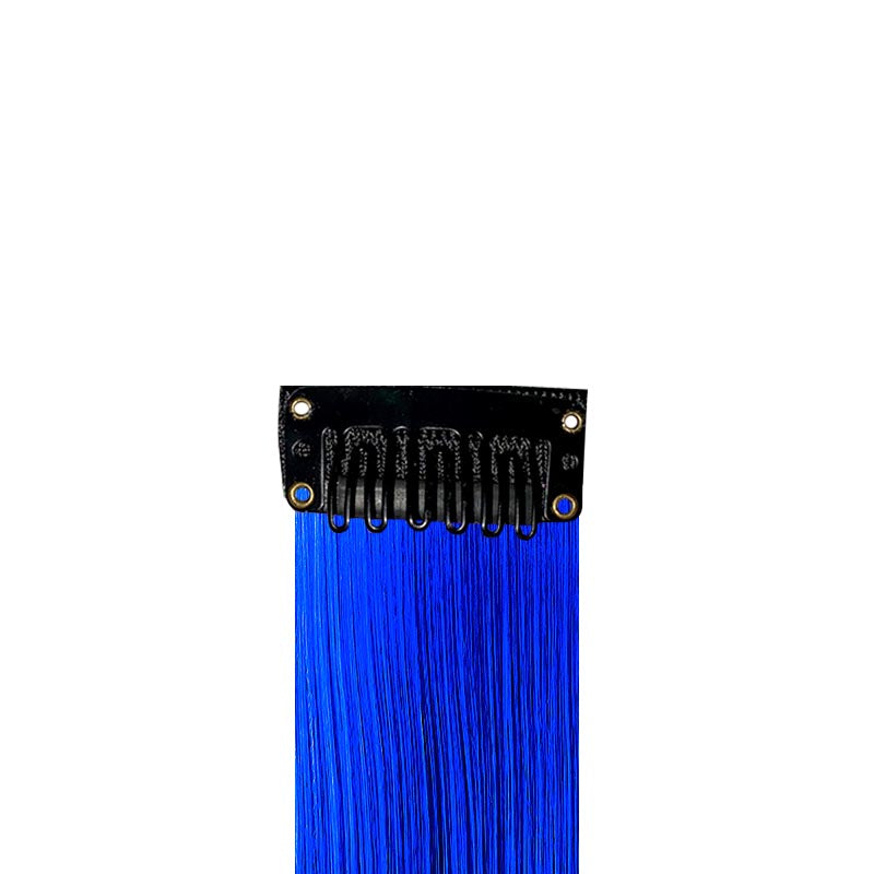 Clip-In Color Hair Extension - Blue – JBabe USA