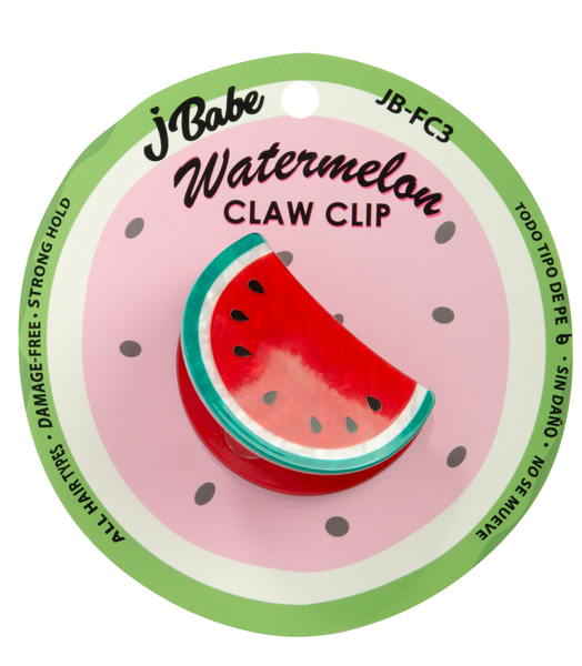Watermelon Claw Clip