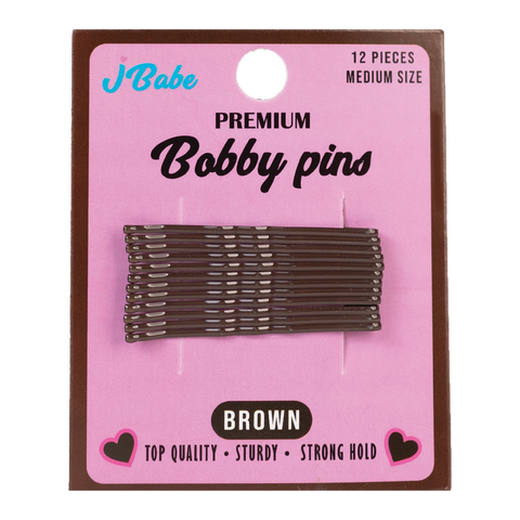 Bobby Pins - Brown
