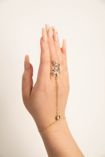 Ring Hand Bracelet - Ring Chic