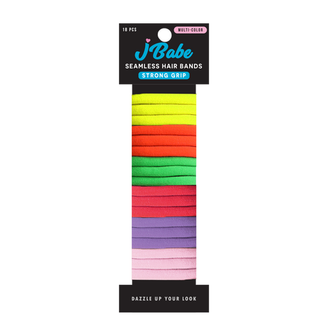 Seamless Hair Bands Multi-Color Neon