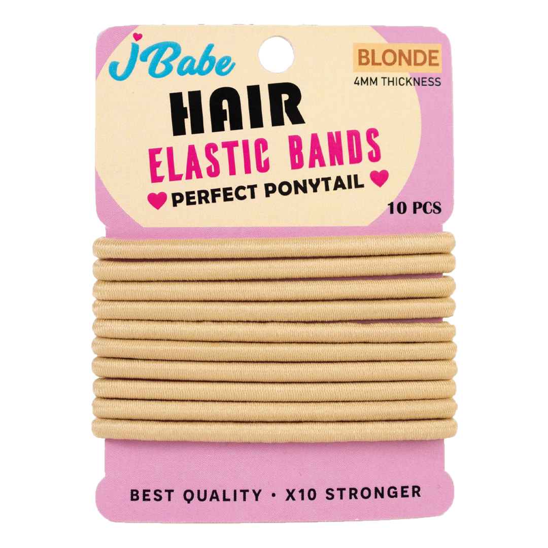 Hair Elastic Bands - Blonde