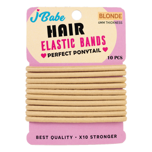 Hair Elastic Bands - Blonde