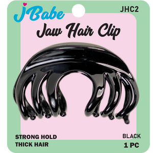 Jaw Hair Clip- Black
