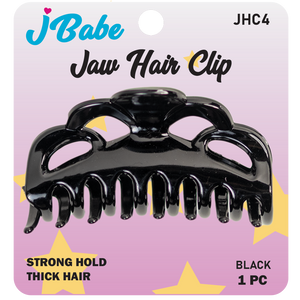 Jaw Hair Clip- Black Large