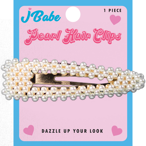 Pearl Hair Clips - Triangle