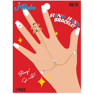 Ring Hand Bracelet - Ring Bling