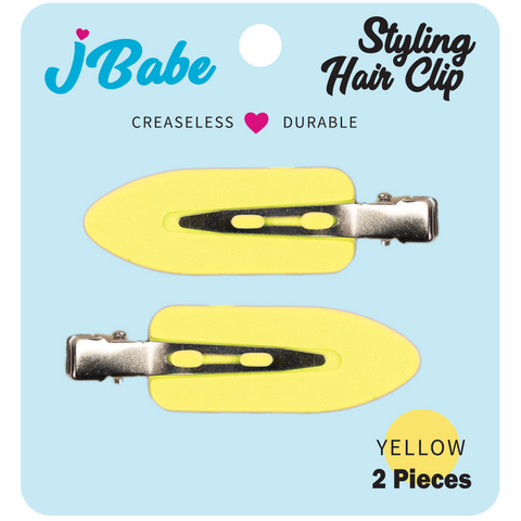 Styling Hair Clip - Yellow
